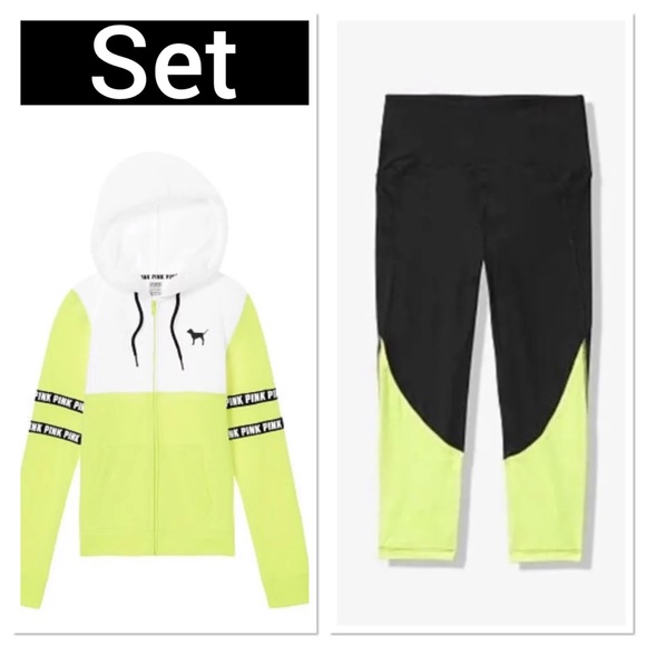 PINK Victoria's Secret Pants - SUPER CUTE NWT VS PINK MEDIUM SET